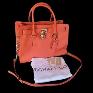 MICHAEL Michael Kors Hamilton Bag in Clementine